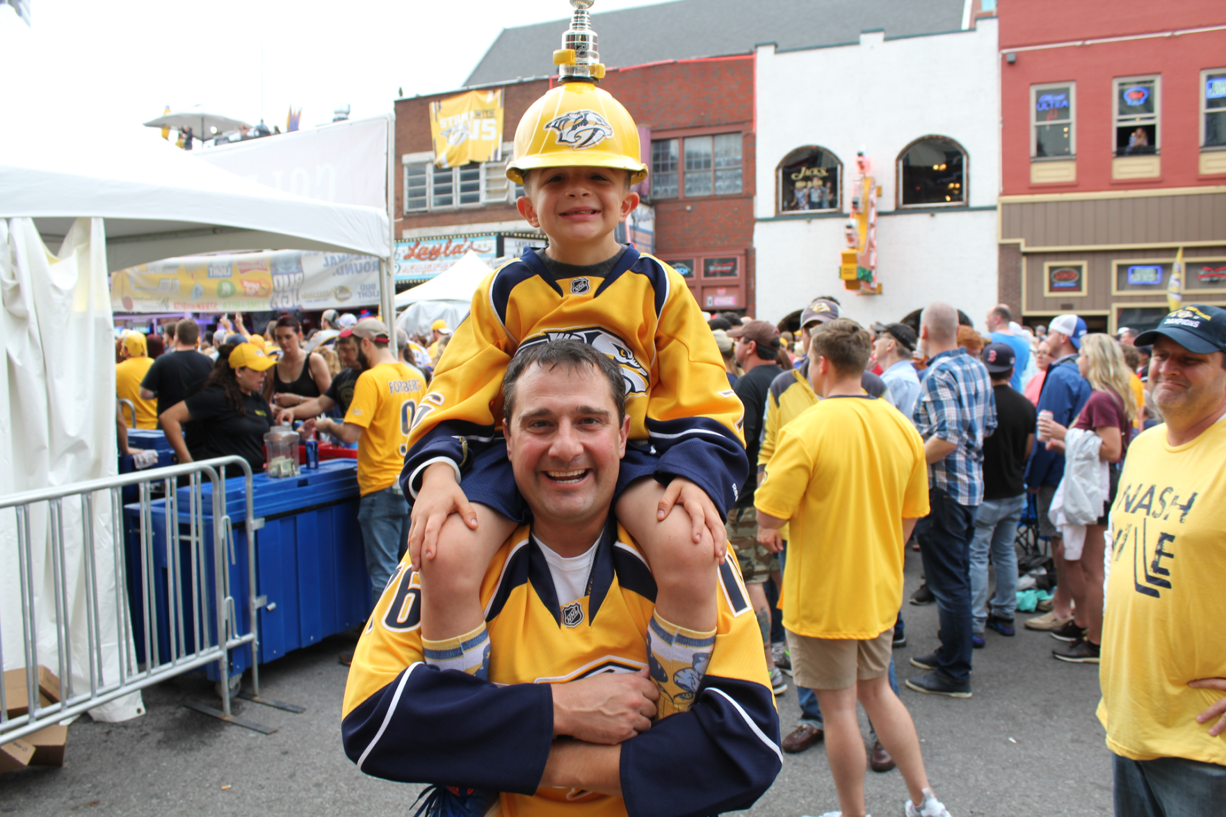 Smashville Engulfs Downtown for Game 4